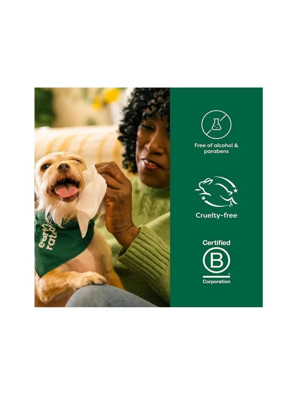 Hypoallergenic Dog Wipes, Lavender Scent 400 Count for Paws/Body & Grooming NEW
